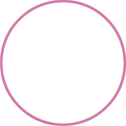 Amila Pink Rhythmic Gymnastics Hoop Ø76cm 185gr