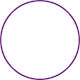 Amila Purple Rhythmic Gymnastics Hoop Ø60cm 230gr