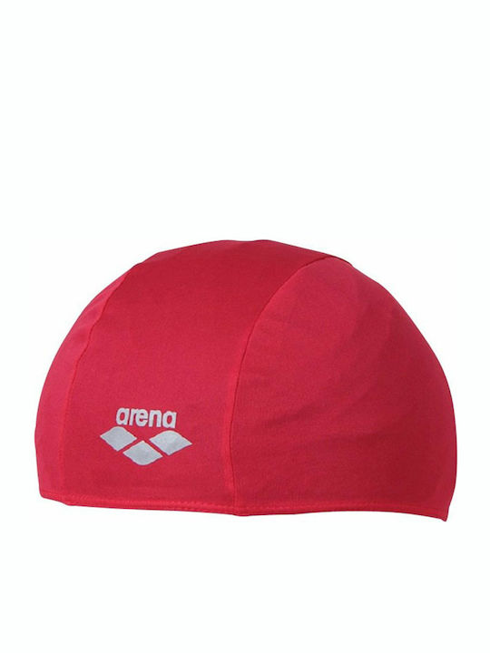 Arena Polyester Adults Swimming Cap Red