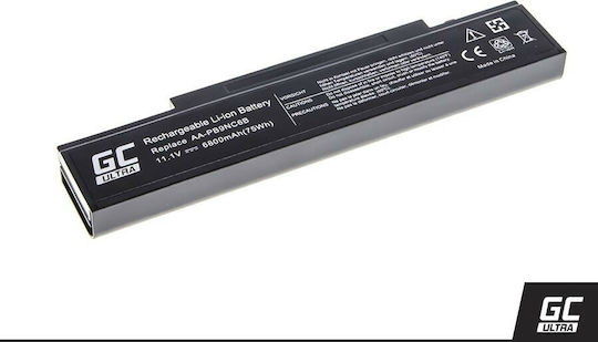 Green Cell Compatible Battery for Samsung RV511/R519/R522/R530/R540 with 6800mAh
