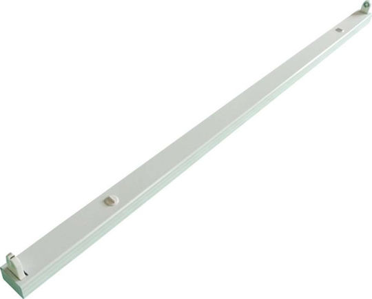 Universe Lighting Batten with 1 Slot for LED Lamp T8 150cm