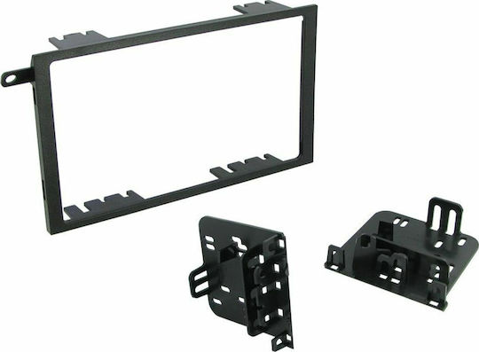 Connects2 DIN Fascia Panels 2 Din Faceplate R/CD Hummer H2 2003-2007 for Hummer H2 2003-2007