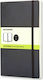 Moleskine Soft Cover Large Notebook 55 Sheets with Blank Pages and Elastic Black