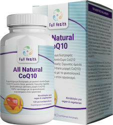 Full Health All Natural CoQ10 χωρίς Γλουτένη 100mg 120 φυτικές κάψουλες Full Health All Natural CoQ10 χωρίς Γλουτένη 100mg 120 φυτικές κάψουλες