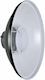 Godox Bowens Mount Beauty Dish 42cm Reflector pentru Studio Alb