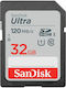 Sandisk Ultra SDHC 32GB Class 10 U1 (120MB/s)