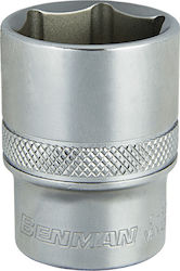 Benman Socket Hex with Square Drive 1/2" Diameter 14mm