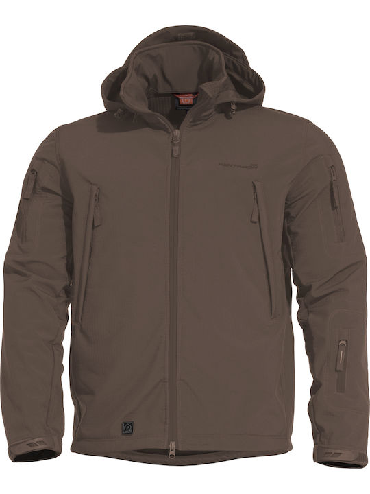 Pentagon Artaxes Jachetă de vânătoare Softshell Maro