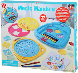 Playgo Painting Mandala Painting Set for Children 3+ Years 27pcs