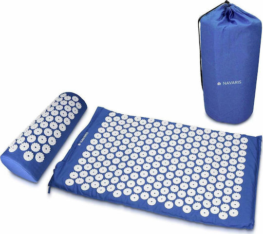 Navaris Matte Massage Akupressur für den Nacken & den Körper Blau
