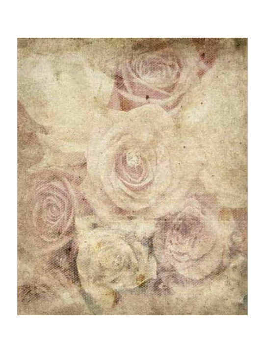 Anartisi Roller Blinds Partial Blackout "Vintage Roses" Beige W100xH100cm E432