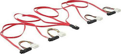 DeLock - Cable 1m Red (83146)