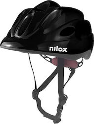 Nilox Kids' Helmet for City Bike Black with LED Light