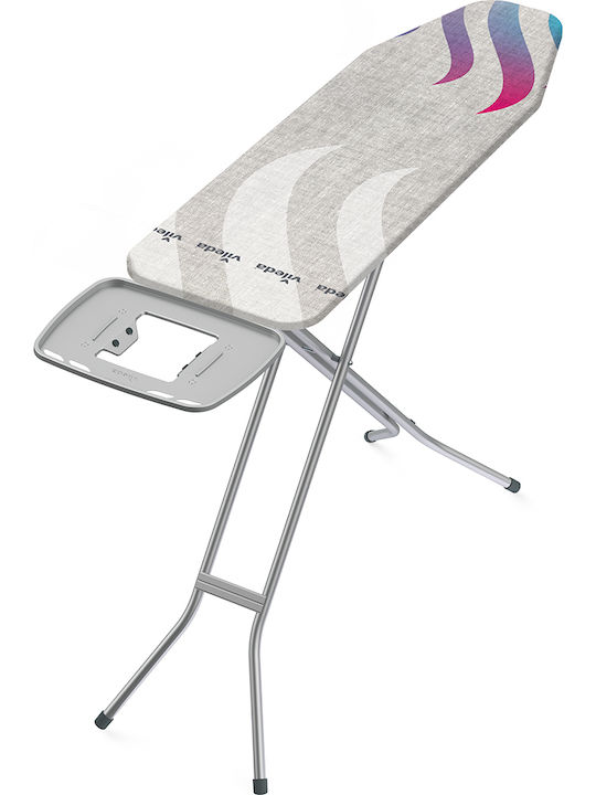 Vileda Total Reflect M Ironing Board for Boiler System Foldable Grey