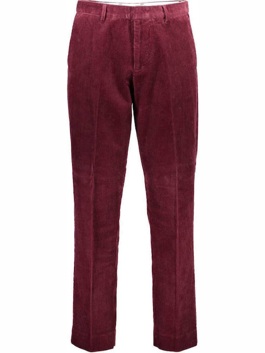 Παντελόνι Chino σε Slim Εφαρμογή Μπορντό