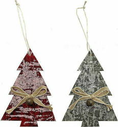 Weihnachtsbaumschmuck Lederartiges 7,5x11cm