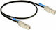 DeLock Mini SAS - Mini SAS Cable 2m Μαύρο (83395)