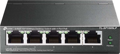 TP-LINK TL-SF1005LP v1 Unverwaltet L2 PoE Switch mit 5 Ports Ethernet