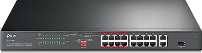 TP-LINK TL-SL1218P v1 Unverwaltet L2 PoE Switch mit 16 Ports Ethernet