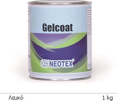 Neotex Decklack Polyesterfarbe 1kg 1Es Weiß