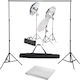 vidaXL Lighting Kit With Tripod