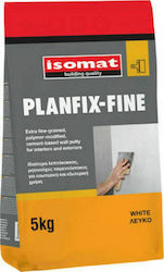 Isomat Planfix Fine Chit pe bază de beton Rășinoase Granulație fină Alb 5kg