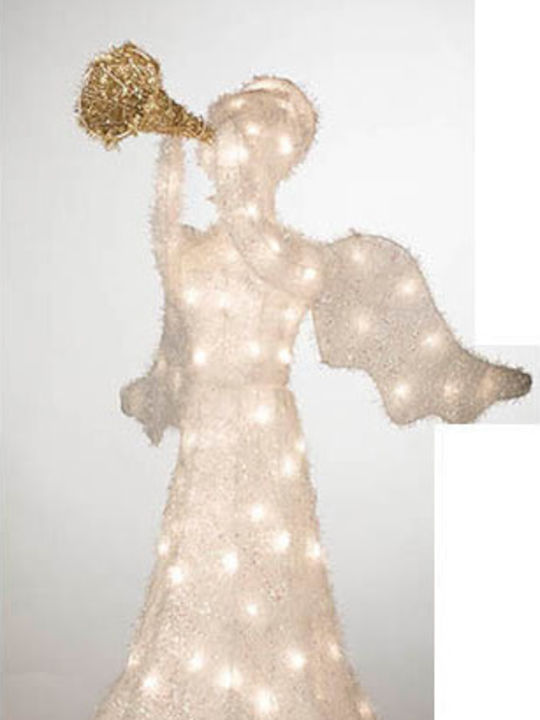 JK Home Decoration Illuminated Christmas Figure Cherub