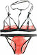 Sexy Lingerie Sets with Lace Red 2 Pieces