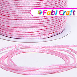 Fabi Pink Satin Lace 2mm x 50m