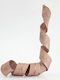 Eurolamp Weihnachtliche Farbband Stoff Rose Gold 180cm 1Stück