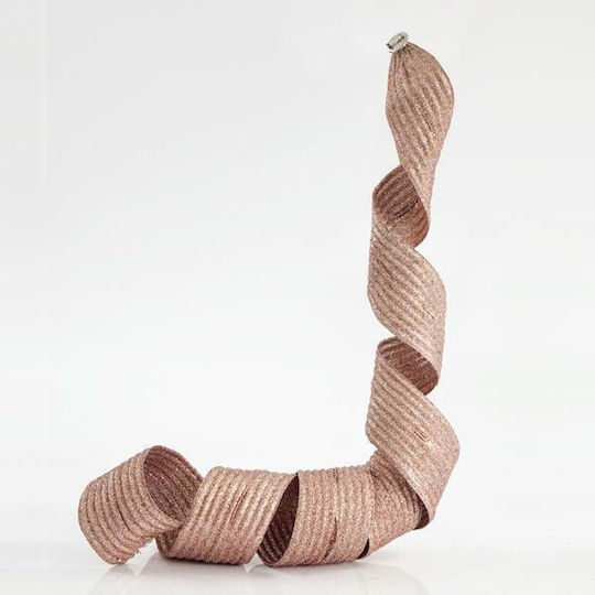 Eurolamp Christmas Ribbon Rose Gold 180cm 1pc