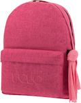 Polo Original Double Scarf Schulranzen Rucksack Junior High-High School in Fuchsie Farbe 30Es 2019