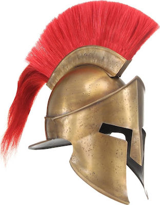 Karnevalszubehör Ritter-Helm Rot