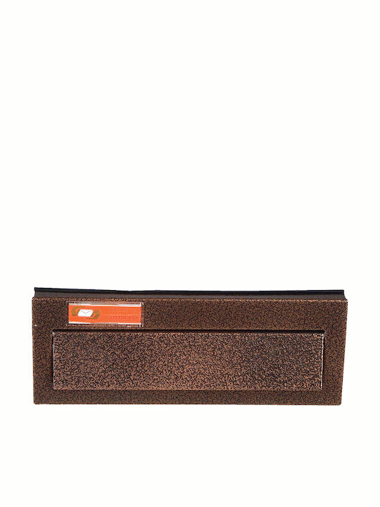 Viometal LTD Torino 205 Mailbox Slot Metal Bronze 23x10x26.5cm