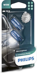 Philips X-ΤremeVision Pro150 Λάμπες W5W Αλογόνου Θερμό Λευκό 2τμχ Philips X-ΤremeVision Pro150 Λάμπες W5W Αλογόνου Θερμό Λευκό 2τμχ