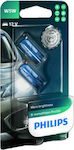 Philips Lampen Auto X-ΤremeVision Pro150 W5W Halogen 3250K Warmes Weiß 12V 5W 2Stück
