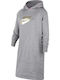Sportswear Kinderkleid Mädchenkleider Langärmelig Gray