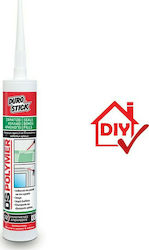 Durostick DS Polymer Acrylic Silicone for Wood White 340ml ΝΤΣΠ01