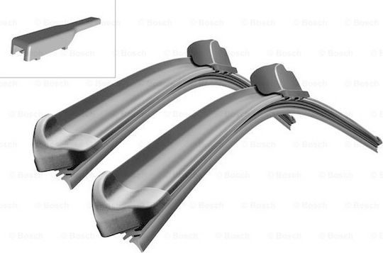 Bosch Aerotwin A250s Front Set Car Wiper Blades 650mm/360mm Universal Renault Captur