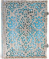 Paperblanks Maya Blue Notebook Block Ruled Blue