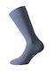 Walk Men's Solid Color Socks Blue