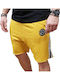 Sportliche Herrenshorts Gelb