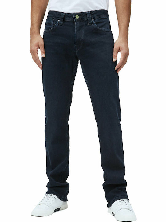 Pepe Jeans Kingston Ανδρικό Παντελόνι Τζιν Ελαστικό σε Κανονική Εφαρμογή Μπλε