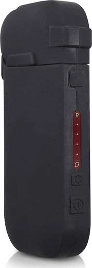 KWmobile Husă Husă din silicon pentru încărcătorul de buzunar IQOS 2.4 / 2.4 Plus Negru 42592.01