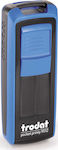 Trodat Σφραγίδα Pocket Printy 9512 Αυτόματη Ορθογώνια Τσέπης "Κειμένου" με Μπλε Σώμα 47x18mm