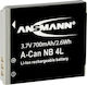 Ansmann Μπαταρία Φωτογραφικής Μηχανής A-Can NB-4 L 5022263 Ιόντων-Λιθίου (Li-ion) 700mAh Συμβατή με Canon