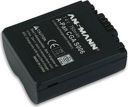 Ansmann A-Pan CGA-S 006 Μπαταρία 750mAh Συμβατή με Panasonic Ansmann A-Pan CGA-S 006 Μπαταρία 750mAh Συμβατή με Panasonic