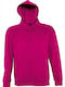 Sol's Slam Werbe-Hoodie in Fuchsie Farbe