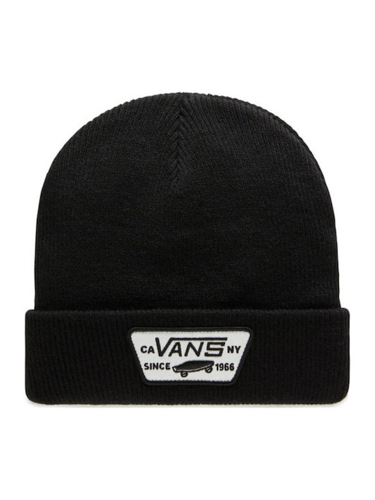 Milford Ανδρικός Beanie Σκούφος σε Μαύρο χρώμα
