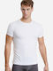 Walk Men's Undershirt Short-sleeved in White Color